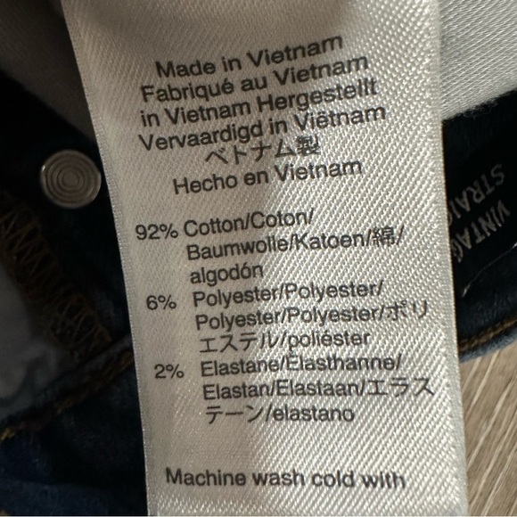 J. Crew Vintage Straight Button Front Jeans - Picture 5 of 10